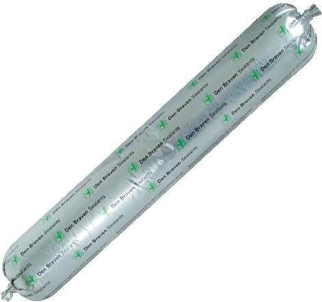 Masilla de butileno para construcción 600 ml gris DEN BRAVEN
