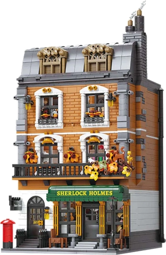 Arquitectura fiel de Baker Street 221B
