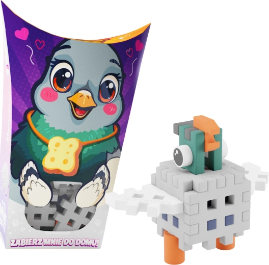 Set de construcción Mini Waffle Pocket Pets – paloma