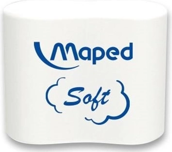 Maped goma de borrar ergonómica suave para niños