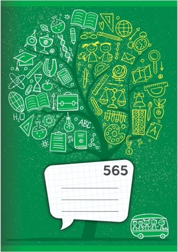 Cuaderno A5, 60 hojas – cuadriculado