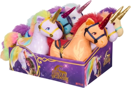 Unicorn Academy, unicornio de peluche de 18 cm, diferentes variantes - 1 unidad