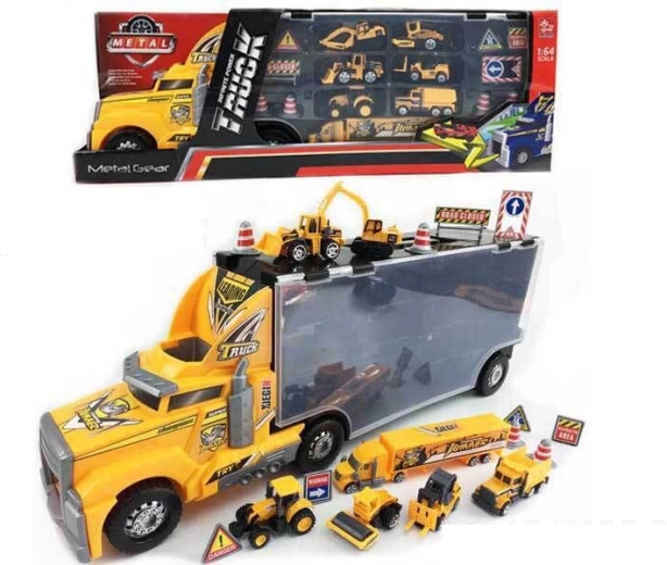 Camión tractor con cochecitos 1:64