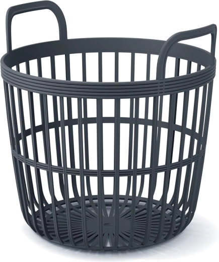 Cesta Zoe Basket con asas 36,4 cm – antracita