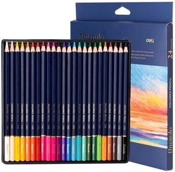 Lápices de colores set 24 uds