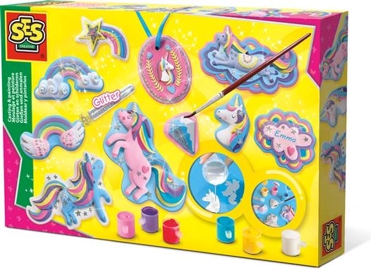Moldeo y pintura de unicornios SES Creative