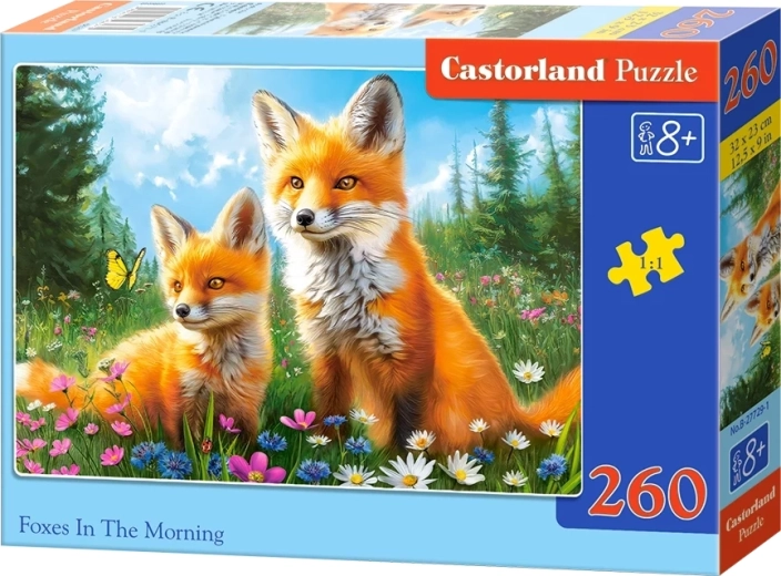 Puzzle Castorland Mañana del zorro de 260 piezas