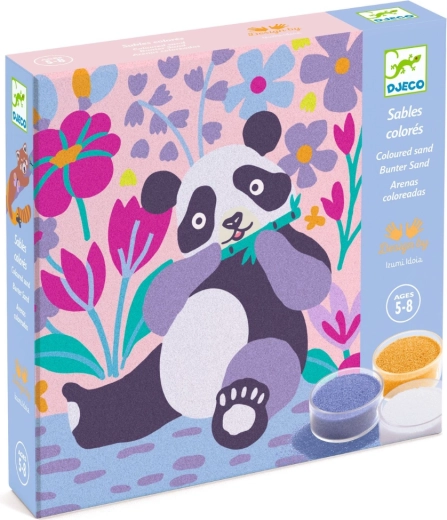 Djeco set creativo de animales con arena