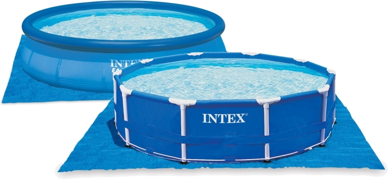 Lona protectora para debajo de la piscina 472 × 472 cm INTEX