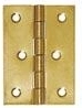 Bisagra articulada 40 × 1,0 mm galvanizada amarilla