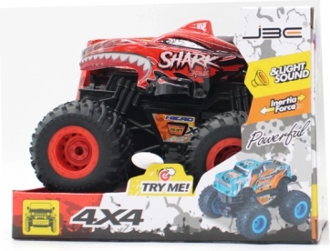 Coche Monster Truck Shark con luces y sonidos