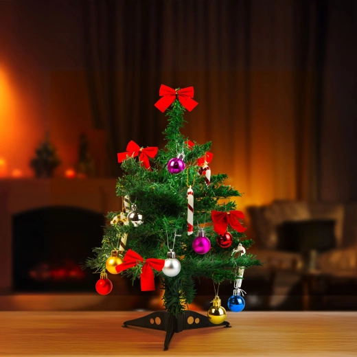 Árbol de Navidad artificial con adornos de 40 cm
