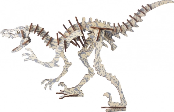 Woodcraft rompecabezas 3D de madera Peinonychus