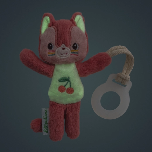 Lilliputiens - gatita Jeanne que brilla en la oscuridad