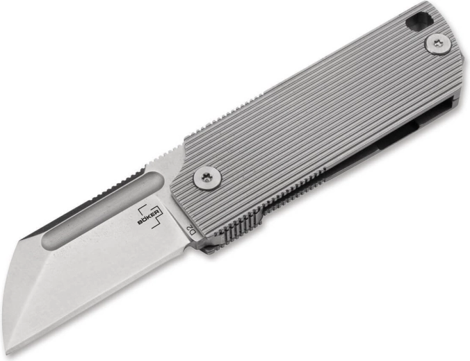 Böker Plus BabyX cuchillo de bolsillo plegable 4 cm, acero inoxidable, clip