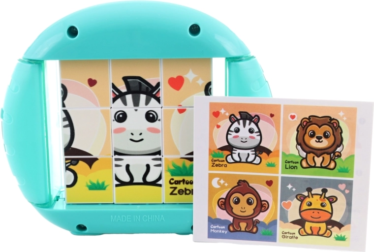 Cuatro motivos de animales en uno
