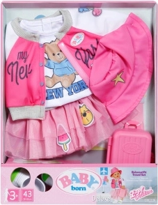 BABY born conjunto de viaje para muñecas de 43 cm