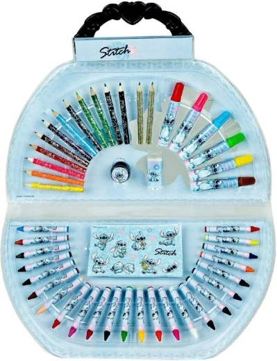 Contenido completo de 51 piezas para dibujar y colorear