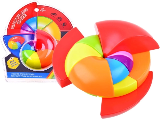 Rompecabezas lógico Cubo Caracol