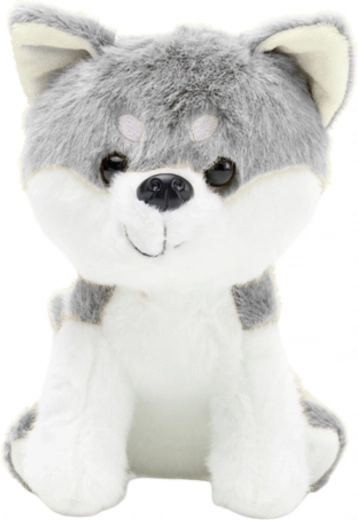 Peluche Lobo gris-blanco 20 cm