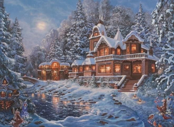 Puzzle Invierno mágico de 1000 piezas