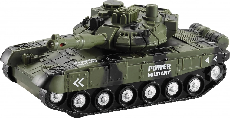 Tanque con efectos con motor de fricción 19,5 cm
