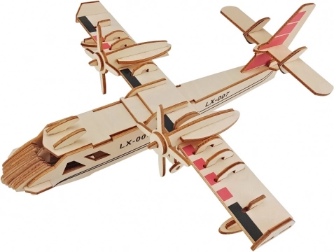 Puzle 3D de madera bombardero Woodcraft