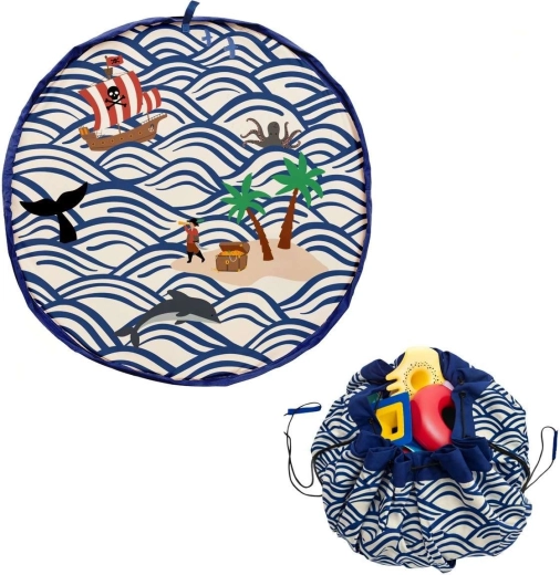 Play&Go Noomad manta de juego outdoor y saco para juguetes pirate - 1 pieza