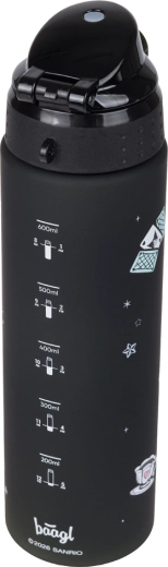 Práctica capacidad de 700 ml y control de la hidratación