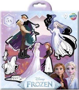 Pegatinas rascables Frozen, 5 uds