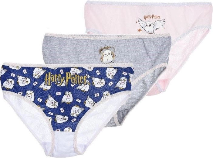 Set de 3 unidades de braguitas de algodón Harry Potter