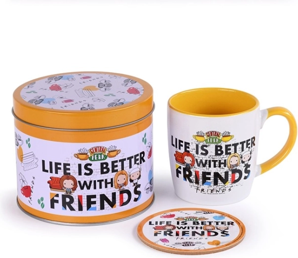 Set de regalo en lata Friends – Life is Better