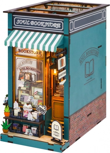 Sujetalibros Librería Duše – kit de construcción para niños