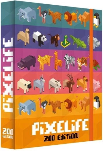 Caja para cuadernos A5 Jumbo MAX Pixelife Zoo edition - 1 pieza