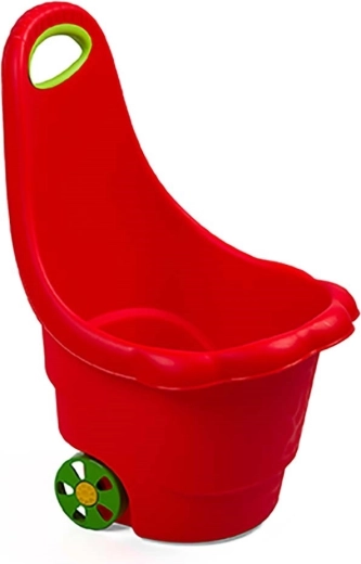 Carrito infantil multifuncional Bayo Sedmikr1ska 60 cm  rojo