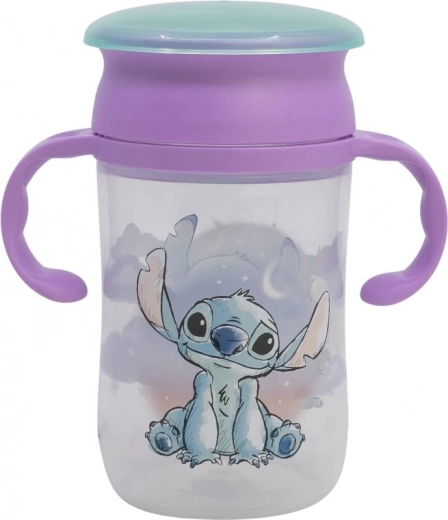 Vaso infantil de entrenamiento 395 ml STITCH