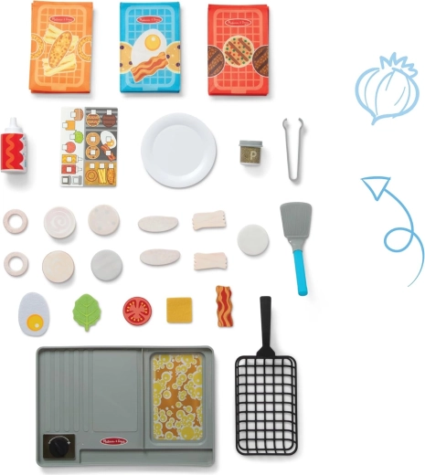 Juego completo para hacer barbacoas