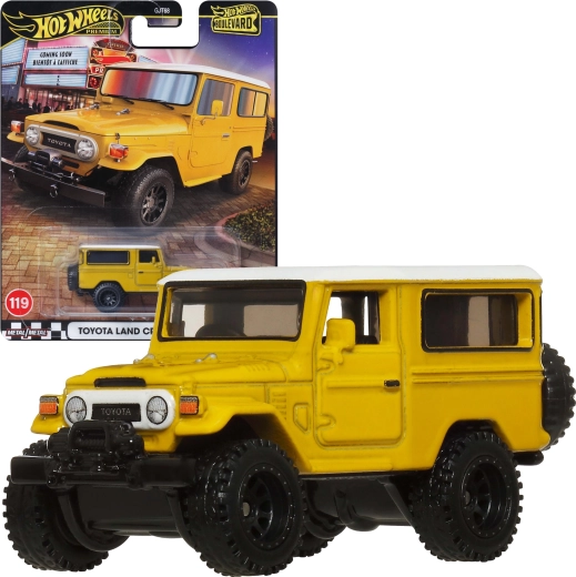 Hot Wheels Premium Boulevard – Toyota Land Cruiser FJ43 1:64 (7 cm) modelo metálico