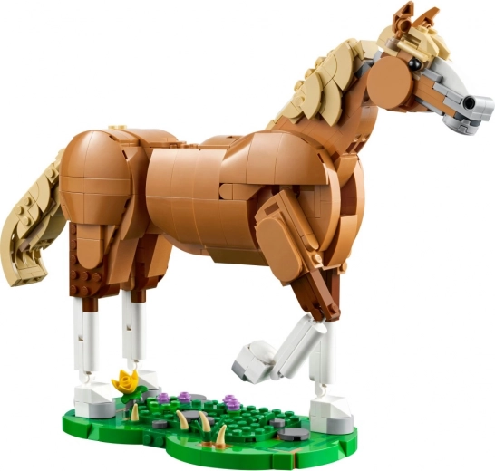 Caballo articulado para jugar y exponer