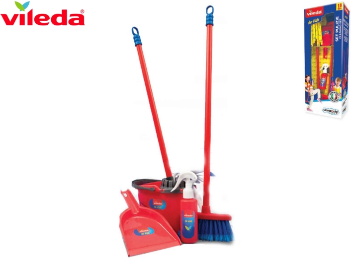 Vileda set pequeña ama de casa: set de limpieza para niños