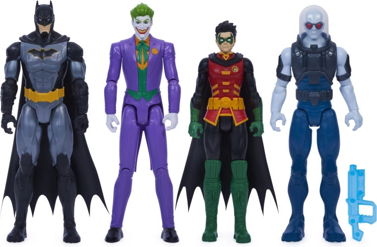 Cuatro personajes icónicos en un solo paquete