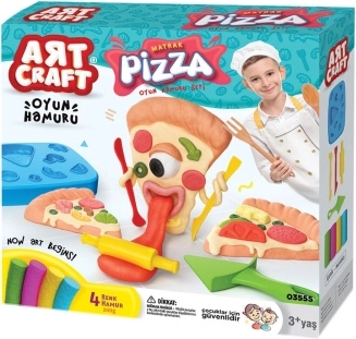 Art Craft set para modelar pizza