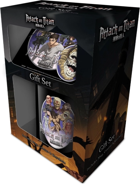 Set de regalo Attack on Titan