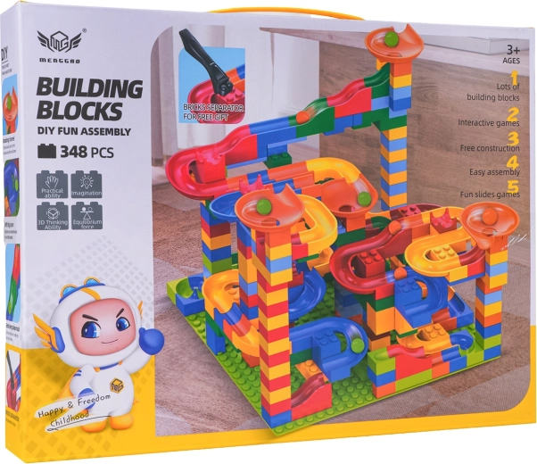 348 piezas para construir de forma creativa