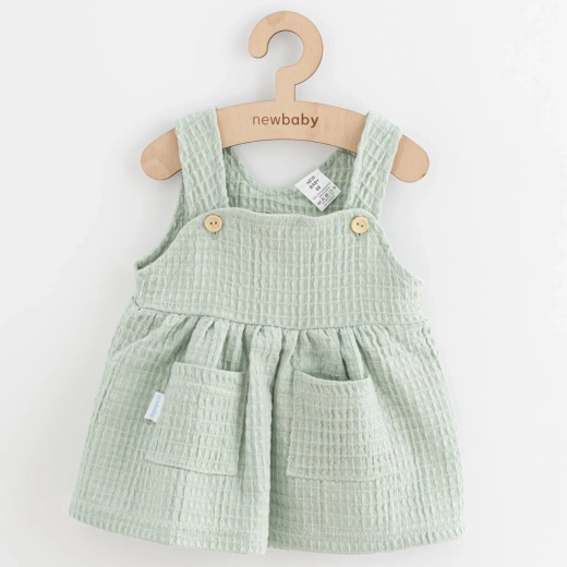 Falda infantil de muselina New Baby Comfort clothes salvia 92