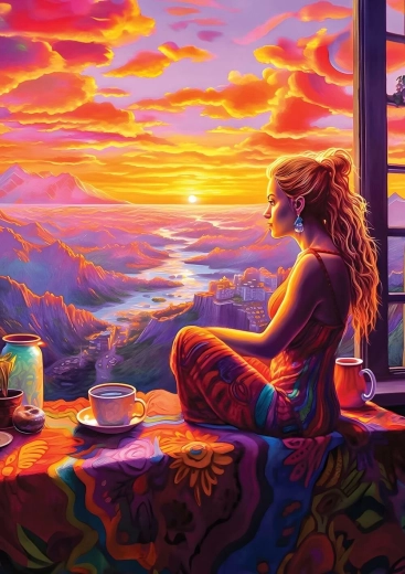 Puzzle ART PUZZLE Vista bendita 1000 piezas