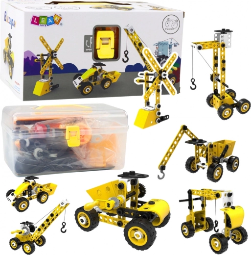 Kit de construcción Máquinas de construcción 8 en 1