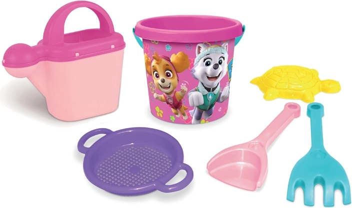 Wader set de arena de 6 piezas Paw Patrol rosa
