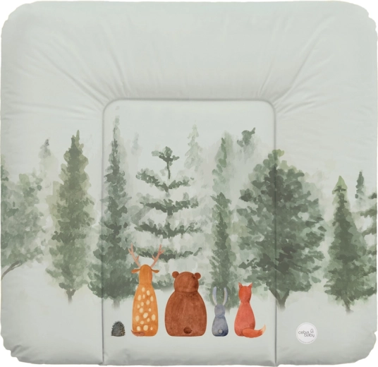 Ceba Baby cambiador blando para cómoda 75 × 72 cm basic forest companions