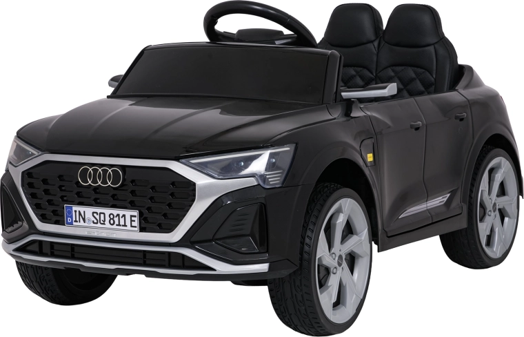 Coche eléctrico infantil Audi SQ8 negro con mando a distancia